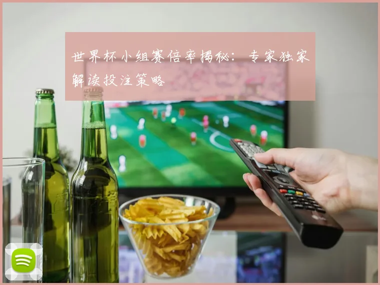 世界杯小组赛倍率揭秘：专家独家解读投注策略
