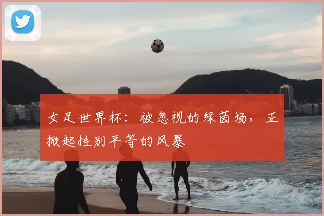 女足世界杯：被忽视的绿茵场，正掀起性别平等的风暴